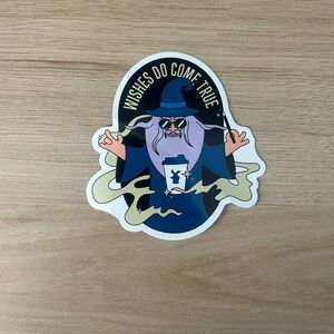 Dutch Bros Wizard Sticker - Blue and Black